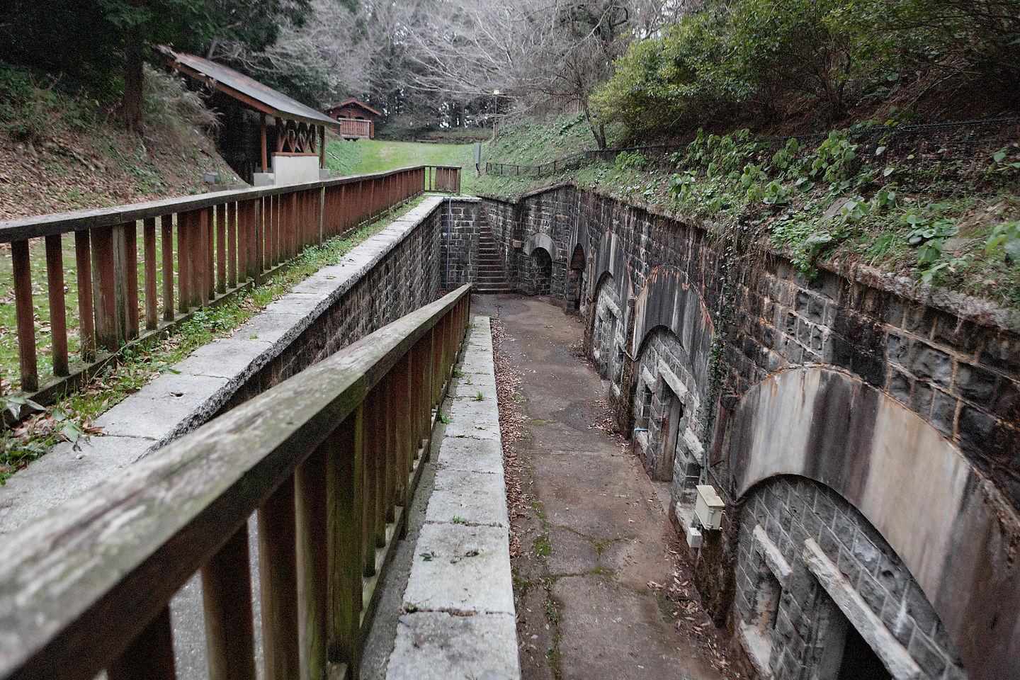 Remains of fortress “Ishiharadake hourui” Sasebo