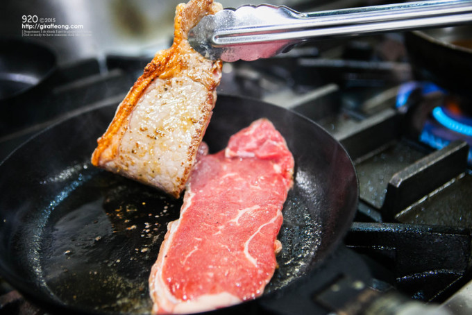 肉好きにはたまらない良質のお肉。私は肉の正しい焼き方を師匠に初めて教わりました。